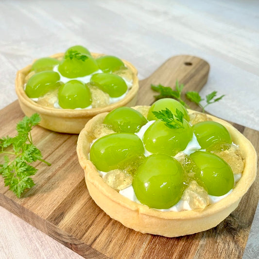 ひんやり弾けるシャインマスカットの冷製キッシュ