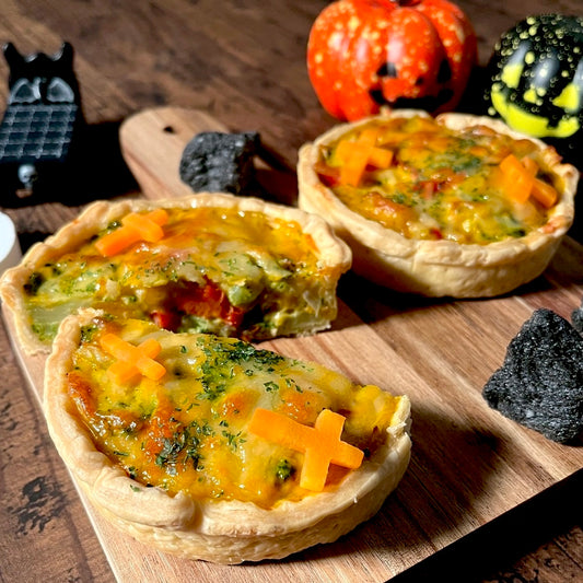 やみつきパンプキン!ハロウィングラタンキッシュ